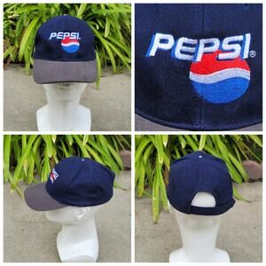 Vtg Pepsi Cola Hat